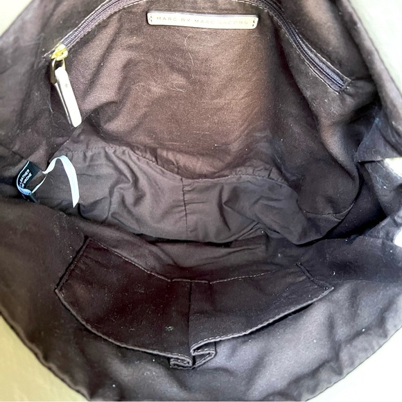 MARC BY MARC JACOBS TAN LEATHER CLASSIC Q HILLIER HOBO - Picture 8 of 8